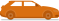 Orange background car