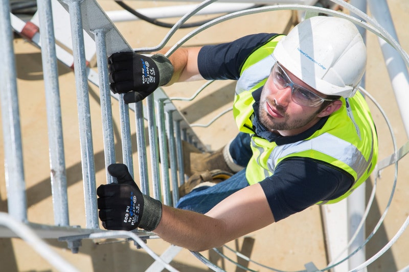 Working Your Way Up The Ladder In Construction
