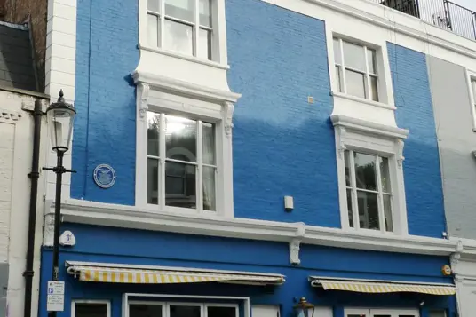 The site of the former Mangrove restaurant, Notting Hill, West London
